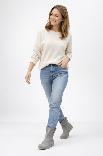 Drune | Cowboy Stiefelette Im Vintage Stil