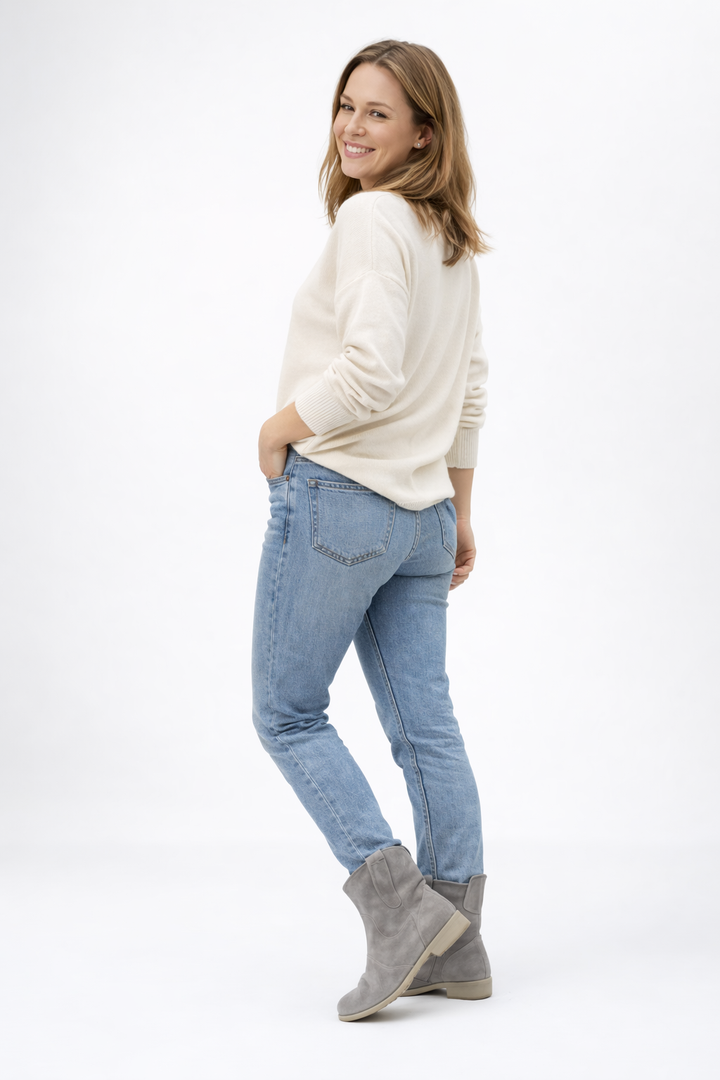 Drune | Cowboy Stiefelette Im Vintage Stil