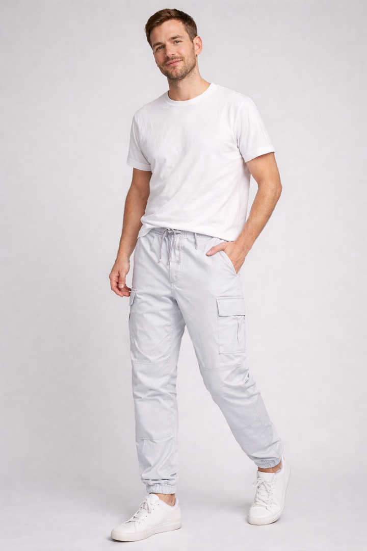 Drune | Herren Cargo Hose mit Mehreren Taschen