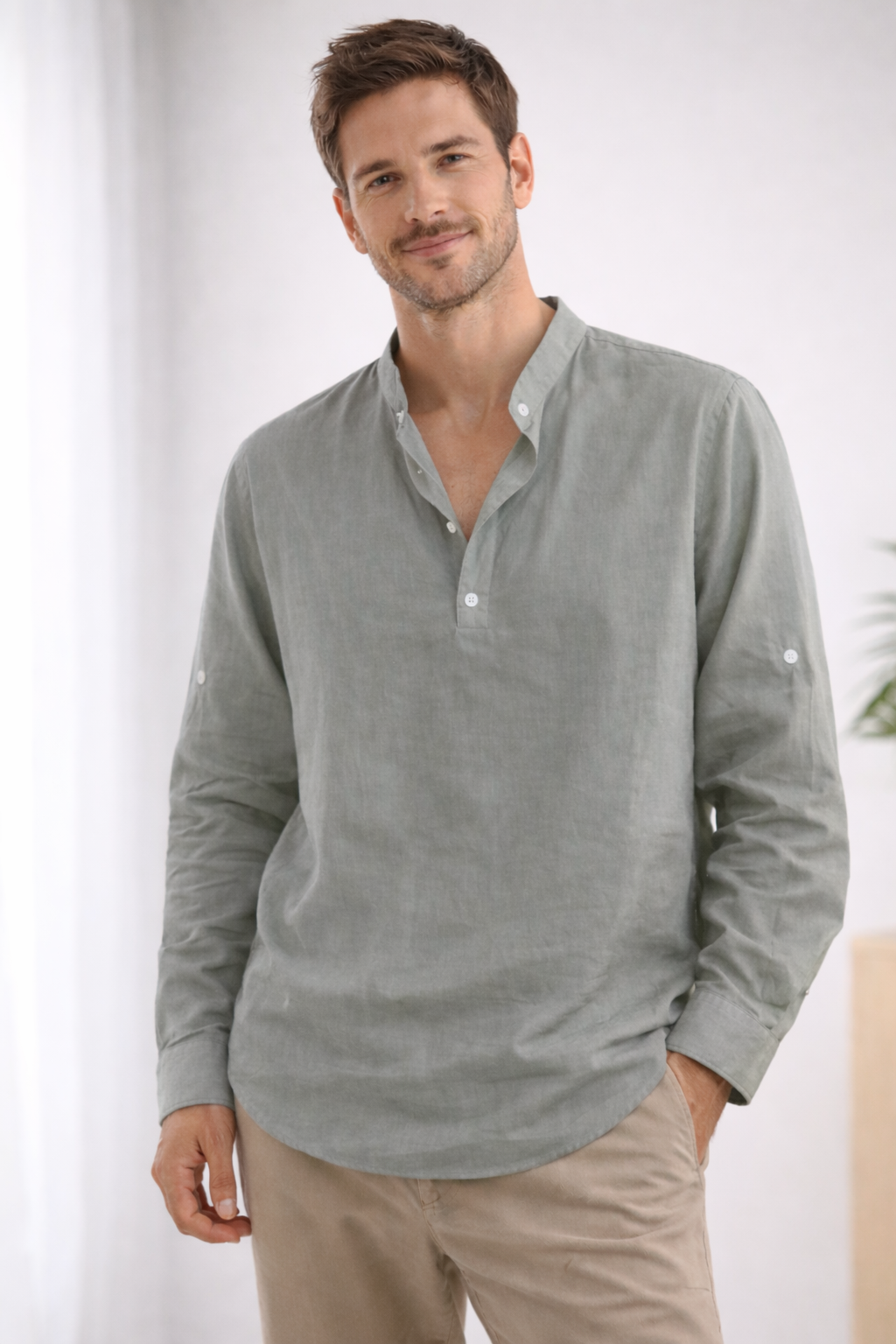 Drune | Elegantes hemd Mit Kragen