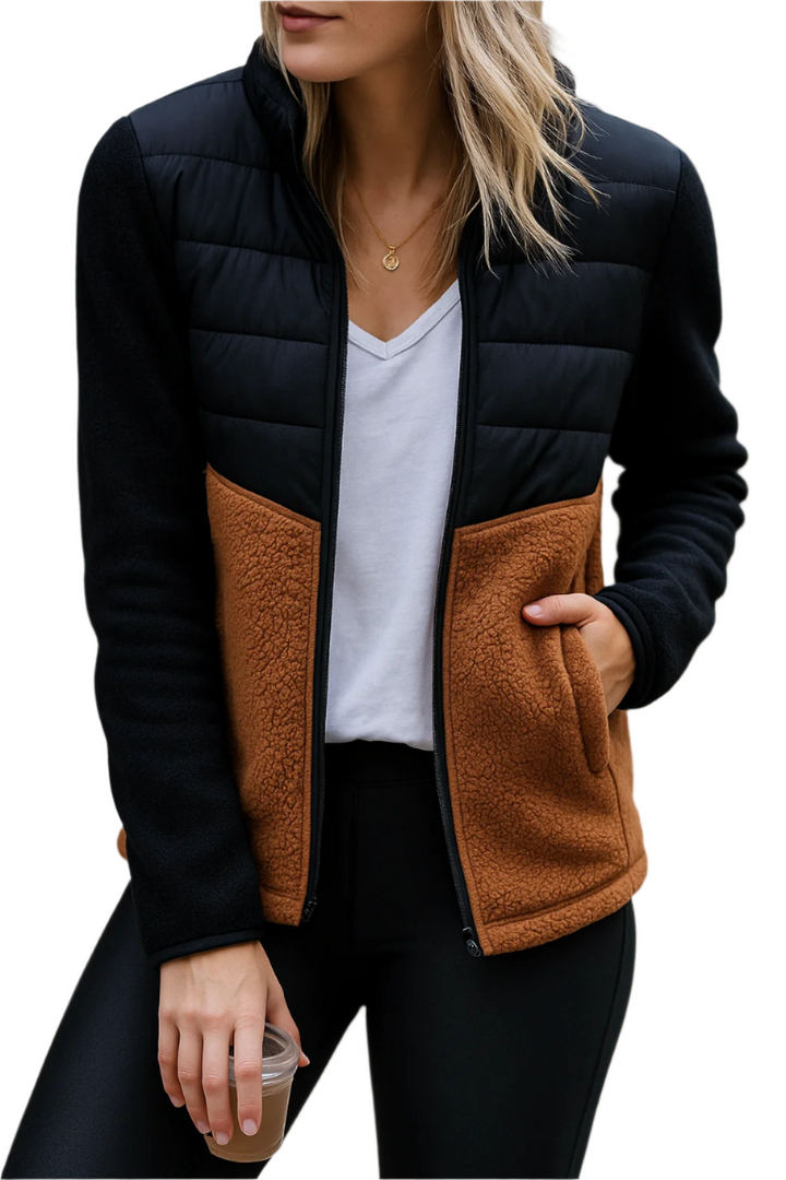 Drune | Puffer-Fleecejacke