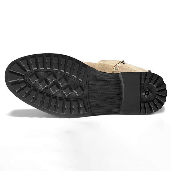 Drune | Stiefel Chelsea Wildleder Elastische Einsätze Bequeme Slip Ons