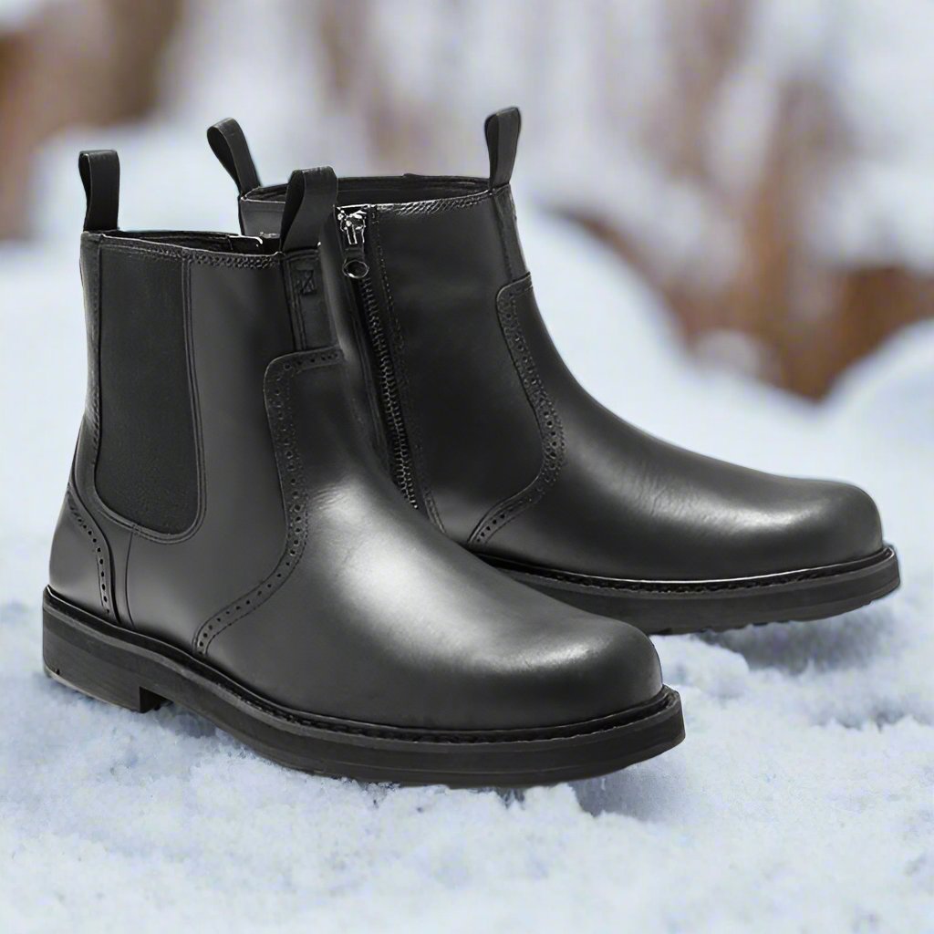 Drune | Chelsea Boots Wildleder Bequeme Passform Langlebige Gummisohle