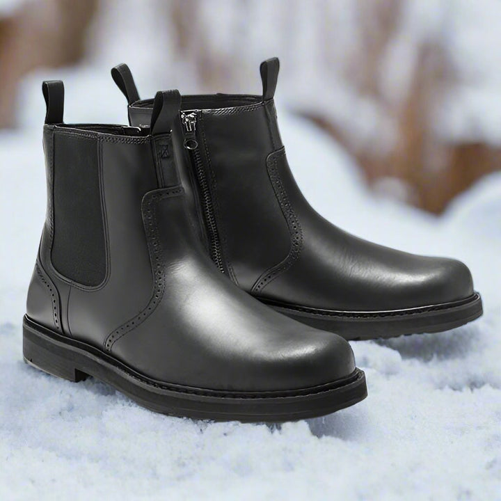 Drune | Chelsea Boots Wildleder Bequeme Passform Langlebige Gummisohle