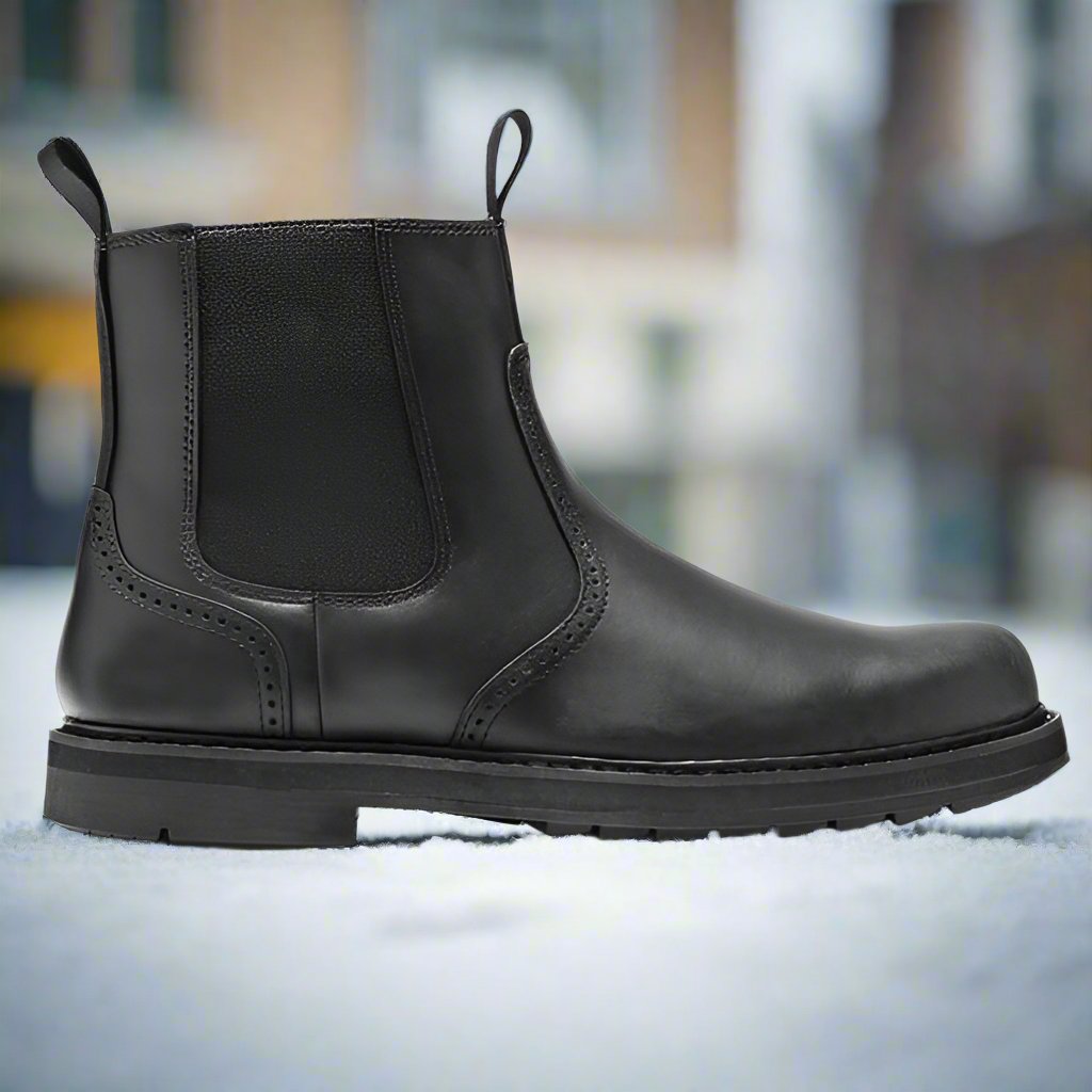 Drune | Stiefel Chelsea Wildleder Elastische Einsätze Bequeme Slip Ons