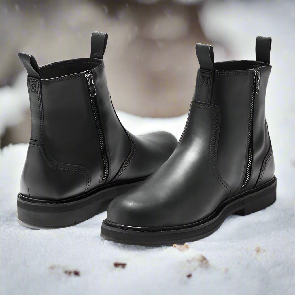 Drune | Chelsea Boots Wildleder Bequeme Passform Langlebige Gummisohle