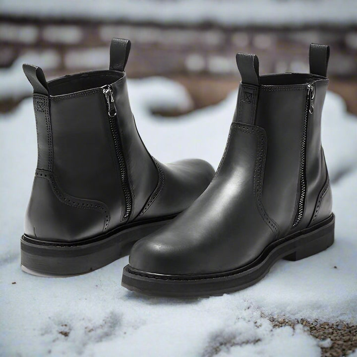 Drune | Stiefel Chelsea Wildleder Elastische Einsätze Bequeme Slip Ons