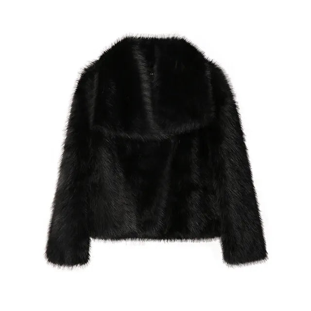 Drune | Kunstpelzjacke - Luxe Textur - Schick und Warm