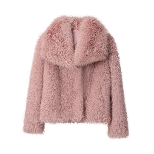 Drune | Kunstpelzjacke - Luxe Textur - Schick und Warm