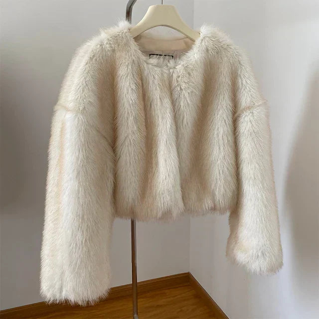 Drune | Elegante Wendemantel Aus Fell