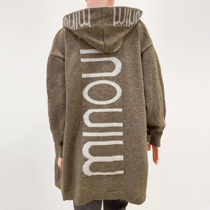 Drune | Stylische Strickjacke in Übergröße