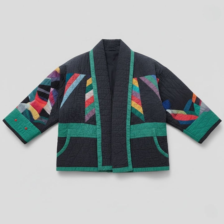 Drune | Elegante und bequeme Regenbogen-Kimono-Jacke für Frauen