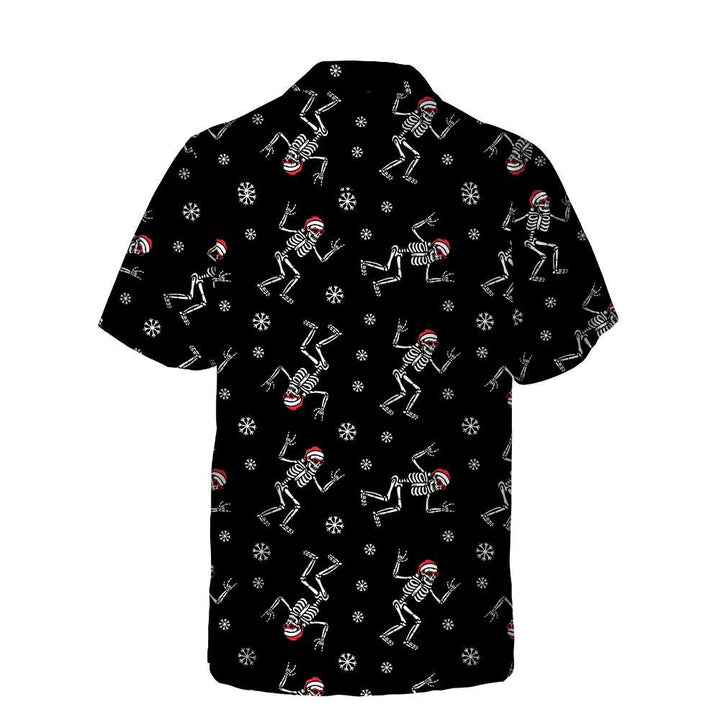 Drune | Weihnachtsrock Hawaiian Shirt, Lustiges Weihnachtsknochen Shirt