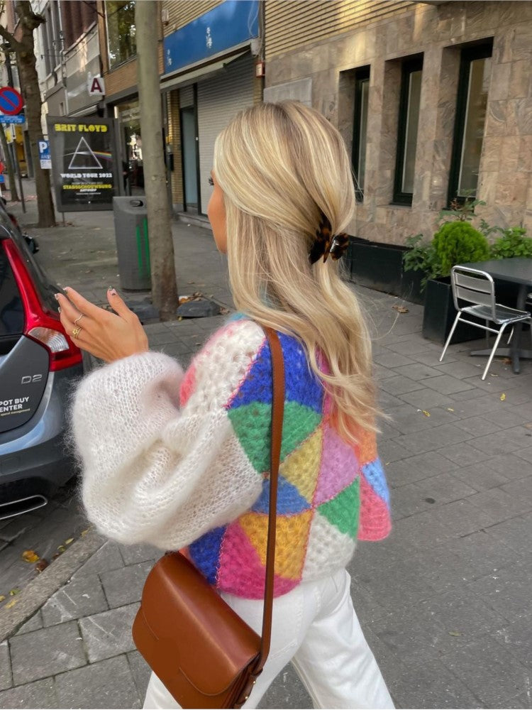 Drune Cardigan | Gestrickt | Open Front | Oversized Cardigan | Damenbekleidung