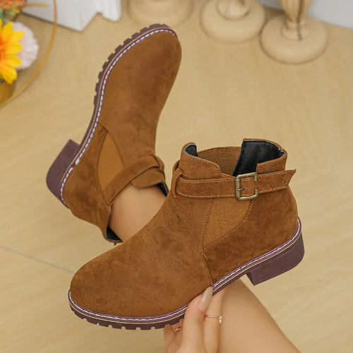 Drune | Chunky Heel Winterstiefel für Frauen – Stilvoll & Gemütlich