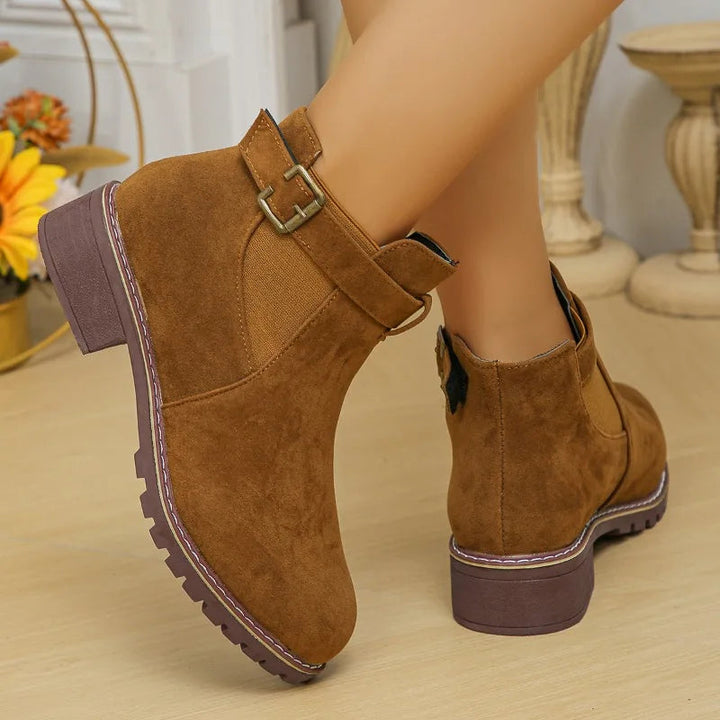 Drune | Chunky Heel Winterstiefel für Frauen – Stilvoll & Gemütlich