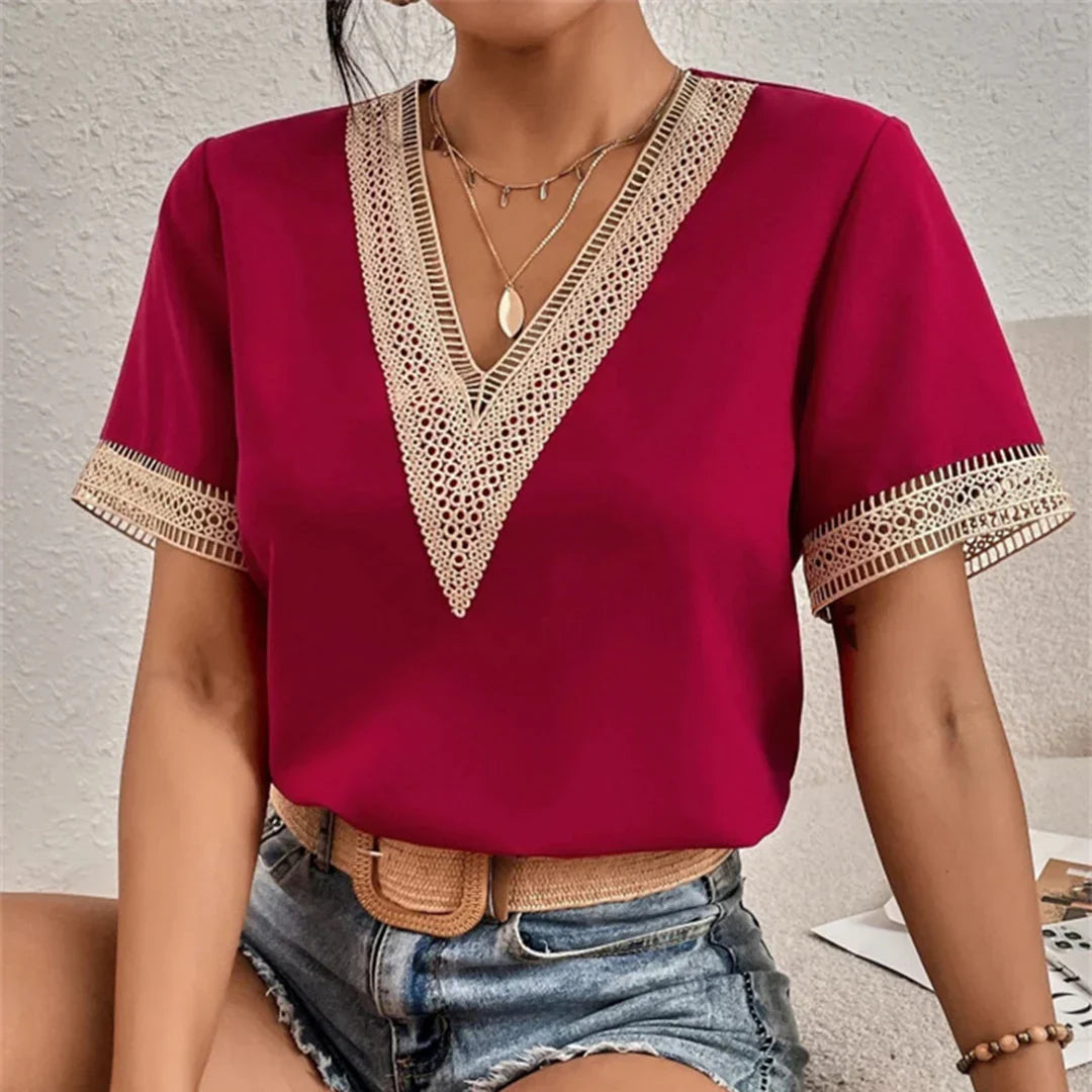 Drune | Elegante Einzigartige T-Shirt