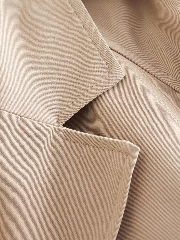 Drune | Klassische Beige Damenkurzjacke Für Alle Anlässe