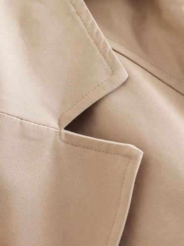Drune | Klassische Beige Damenkurzjacke Für Alle Anlässe