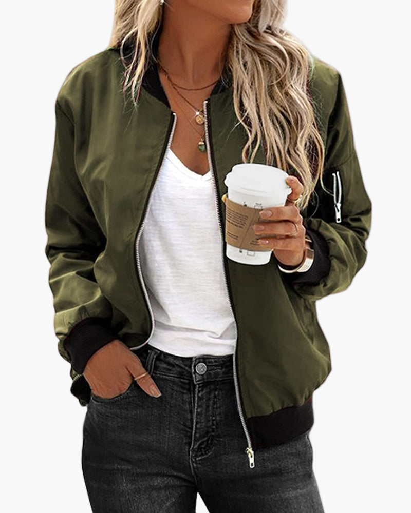 Drune | Bomberjacke Casual Streetwear - Klassischer Alltagsstil für Freizeit und Ausgehen