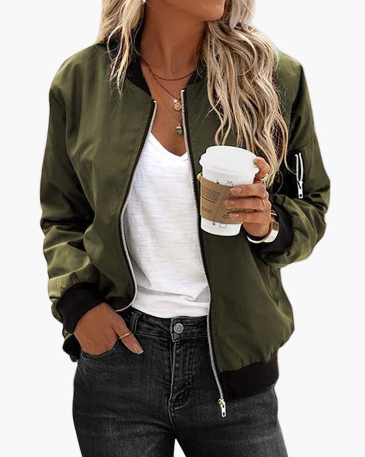 Drune | Bomberjacke Casual Streetwear - Klassischer Alltagsstil für Freizeit und Ausgehen
