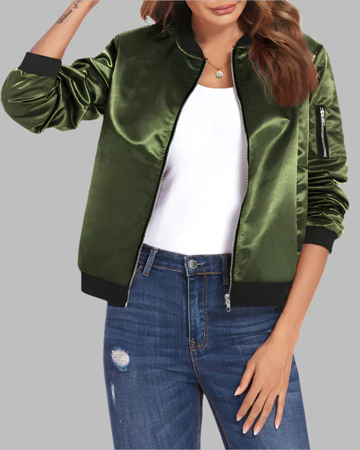 Drune | Klassisches Bomberjacke Für Damen