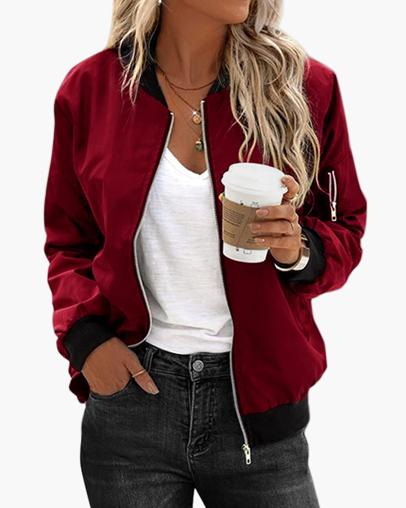 Drune | Bomberjacke Casual Streetwear - Klassischer Alltagsstil für Freizeit und Ausgehen