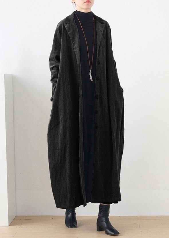 Drune | army green Mode Kleidung Inspiration Anzugkragen gestreifte Damenmäntel