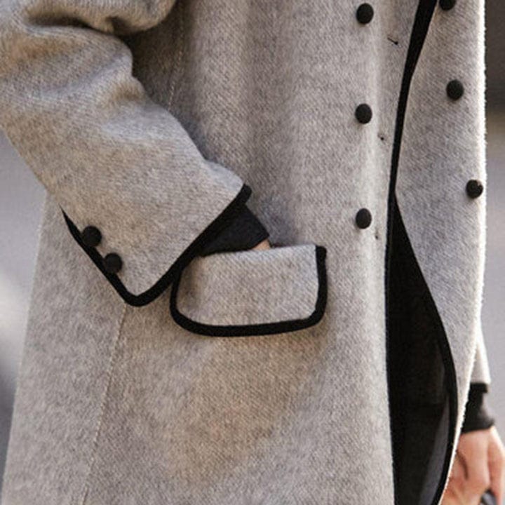 Drune | Langer Mantel Eleganter Zeitloser Stil Ideal für den Herbst