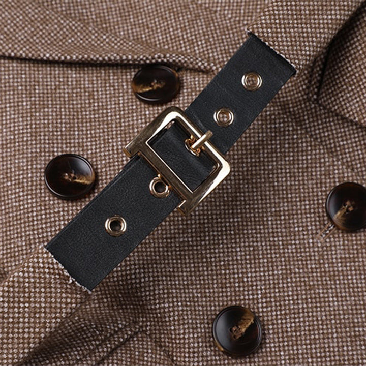 Drune | Elegante Herbstblazer mit Gürtel