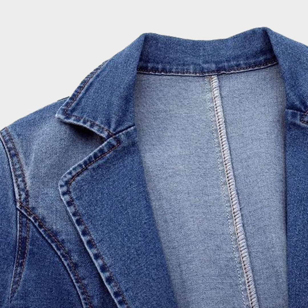 Drune | Fit Denim Blazer Für Damen