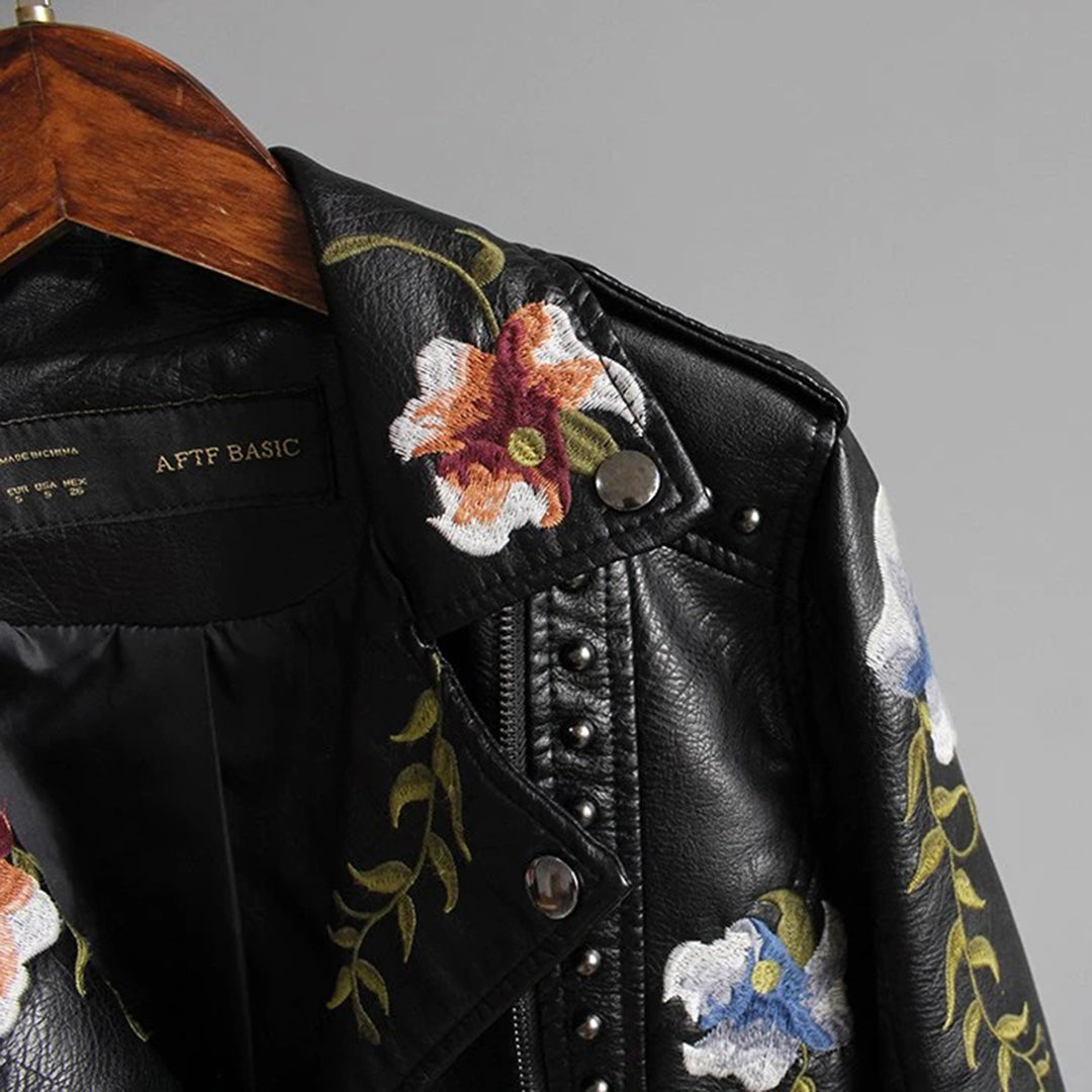 Drune | Jacke mit blumenmuster für frauen
