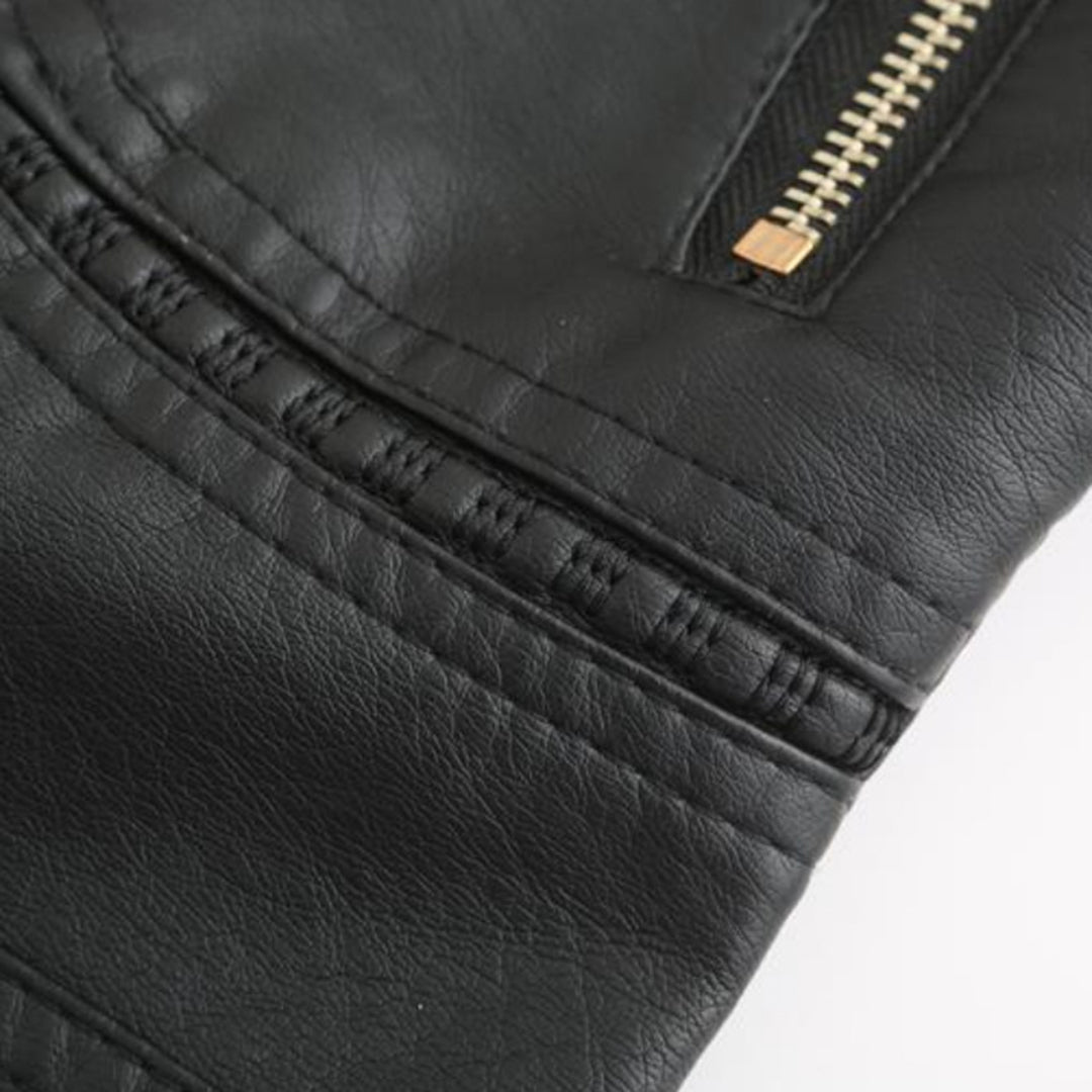 Drune | Elegante Lederjacke Mit Modernem Schnitt