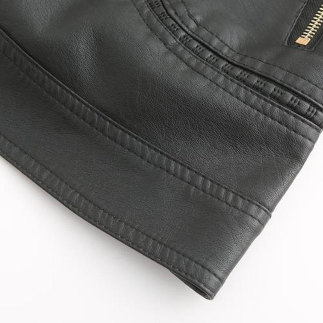 Drune | Elegante Lederjacke Mit Modernem Schnitt