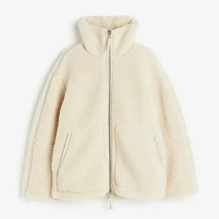 Drune | Damen Winter Reißverschluss Jacke - Warme