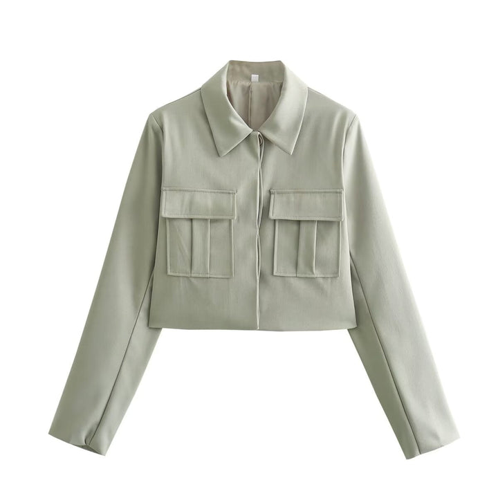 Drune | Ord Satz Weite Hosenbeine Hohe Taille Blazer und Hose Satz Damenbekleidung