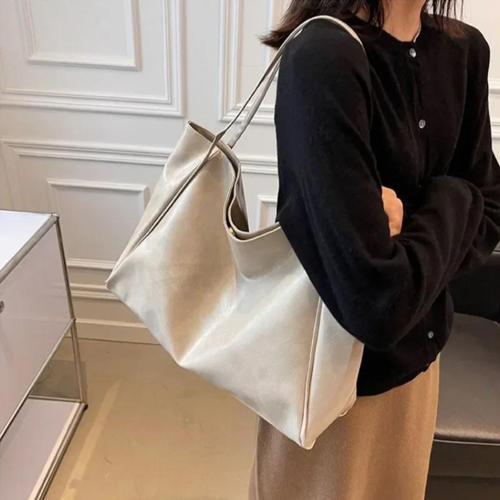 Drune | Lederhandtasche in Bordeaux