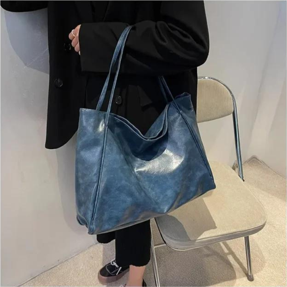 Drune | Lederhandtasche in Bordeaux