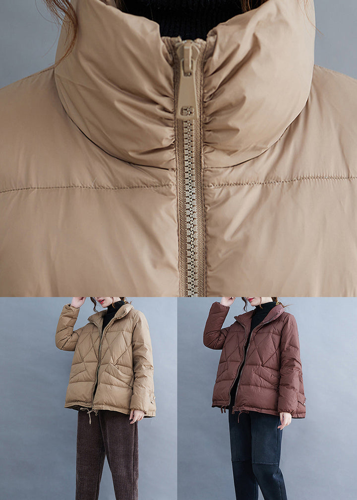 Drune | Taschen Patchwork Feine Baumwolle Gefütterte Mäntel Mit Reißverschluss Winter