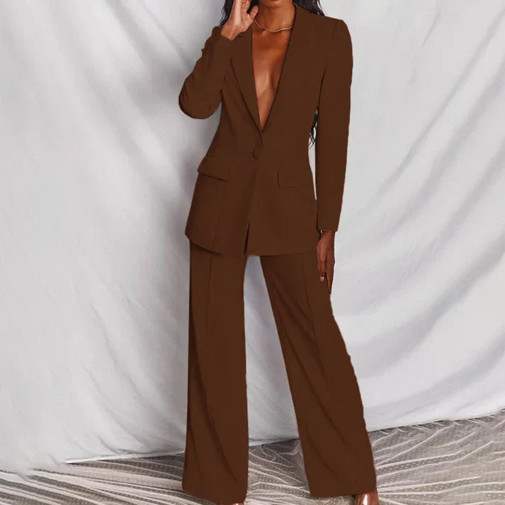 Drune | Zweiteiliges Damenanzug mit Blazer und Hose