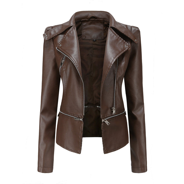 Drune | Damenlederjacke mit elegantem Finish