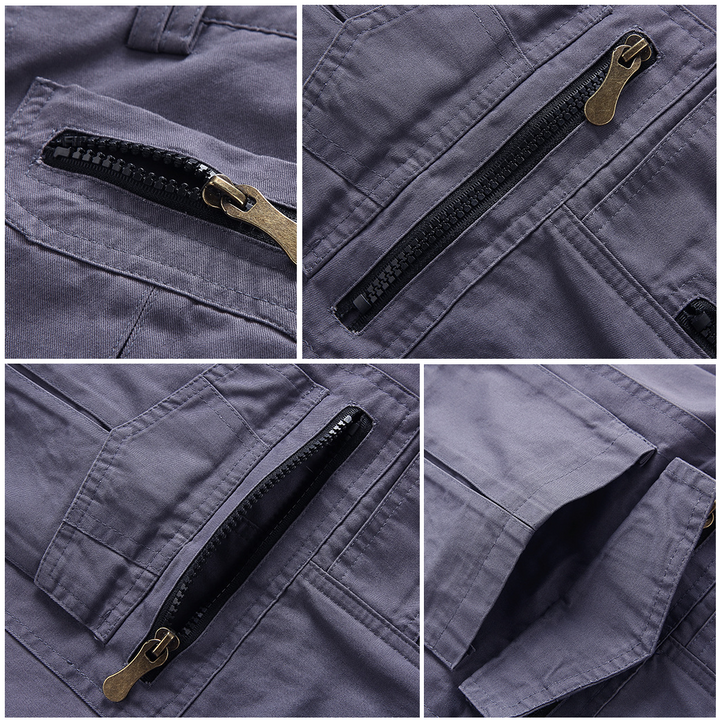 Drune | Bequeme Cargo Kurze Hose