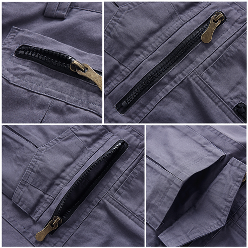 Drune | Bequeme Cargo Kurze Hose