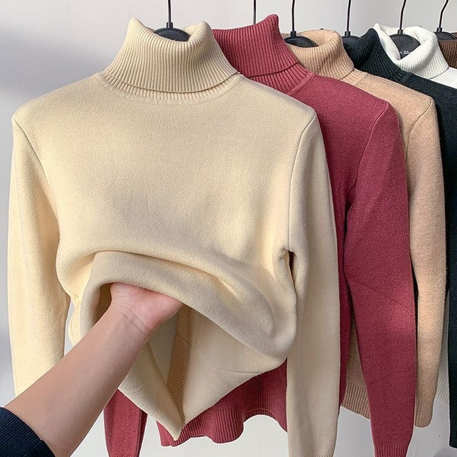 Drune | Übergroßer Kaschmir Damen Rollkragenpullover