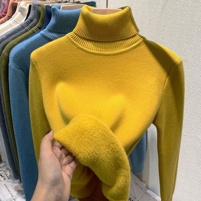 Drune | Übergroßer Kaschmir Damen Rollkragenpullover