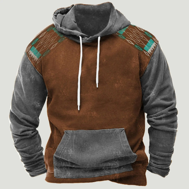 Drune | Herbst Kapuzenpullover Aus Bequemen Stoff Für Männer