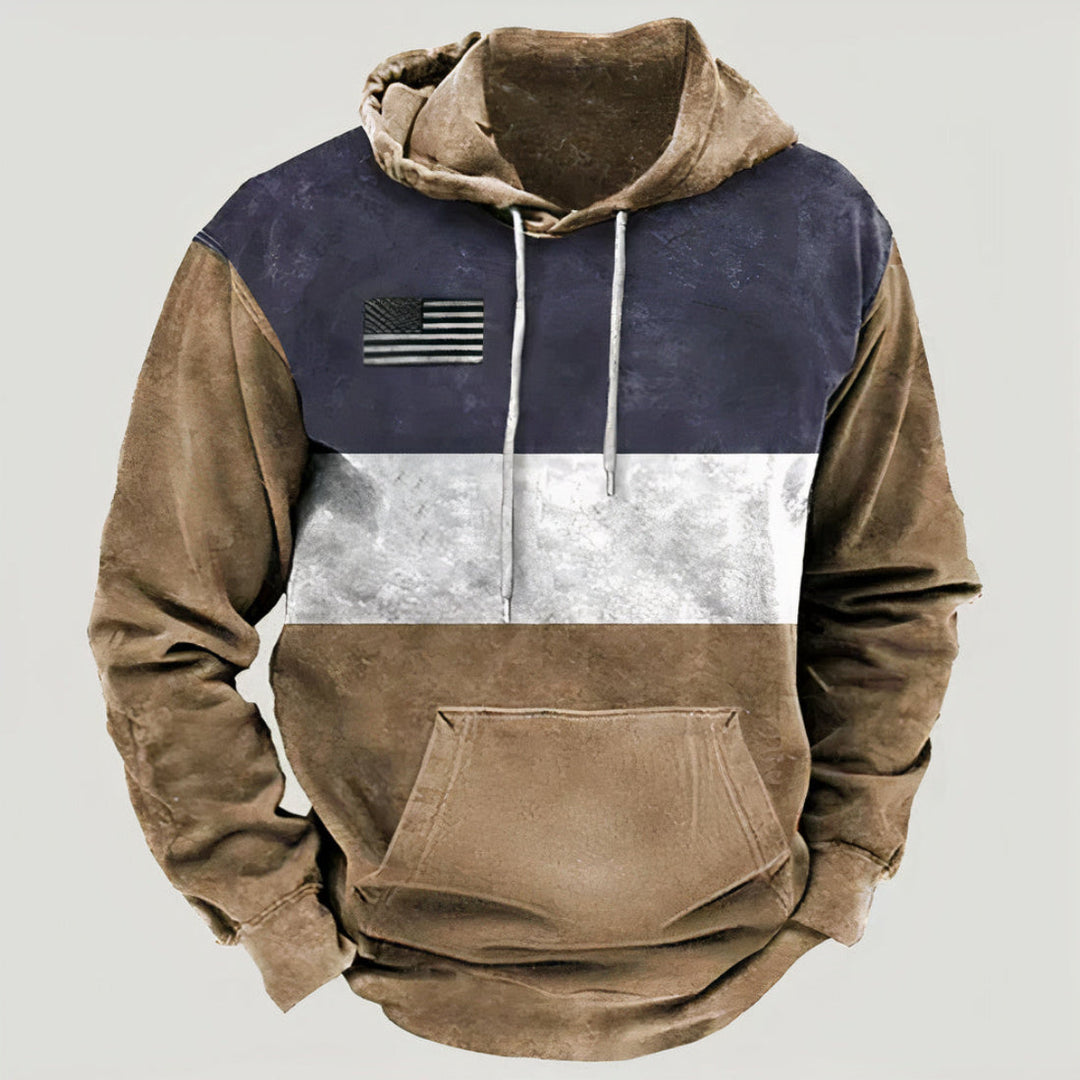 Drune | Herbst Kapuzenpullover Aus Bequemen Stoff Für Männer