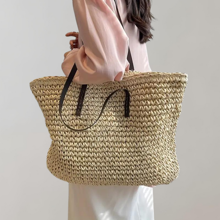 Drune - große gewebte Tragetasche | Tasche im Bohemian-Beachy-Stil