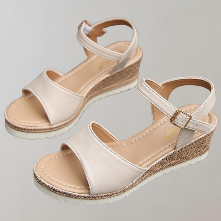 Drune - Orthopädische Sandalen Damen | Bequeme Sandalen mit Plateau