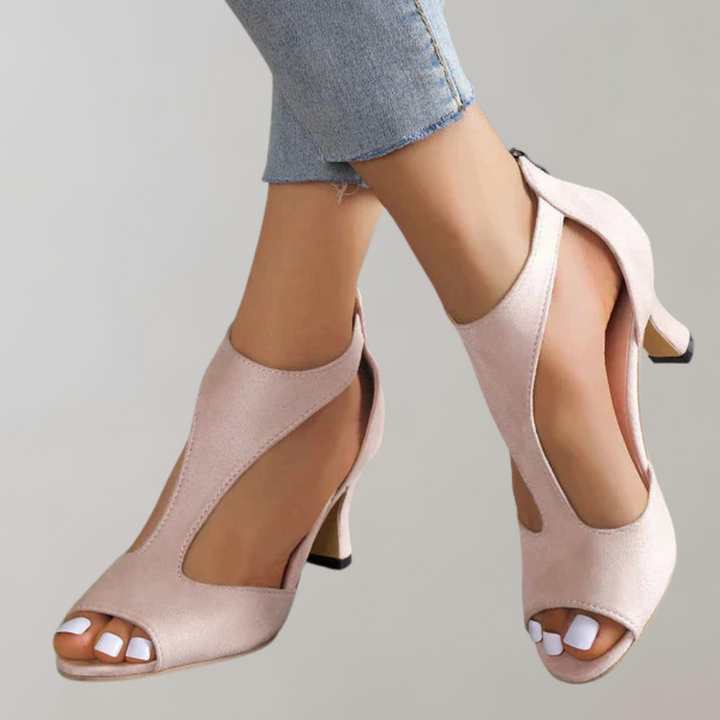 Drune - Orthopädische Sandalen mit Absatz | Sandalen mit Pantolette Damen